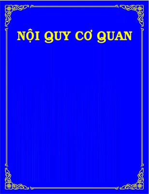 Nội quy tham quan Bảo tàng tỉnh Bình Định